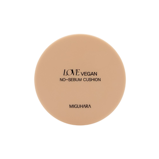 MIGUHARA - Love Vegan No-Sebum Cushion Cuchion control de sebo y brillo