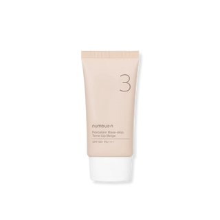 NUMBUZIN NO. 3 PORCELAIN BASE-SKIP TONE UP BEIGE SUNSCREEN