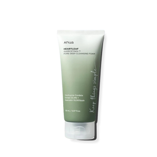 ANUA HEARTLEAF QUERCETINOL PORE DEEP CLEANSING FOAM