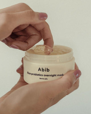 Abib  Rice Probiotics Overnight Mask Barrier Jelly