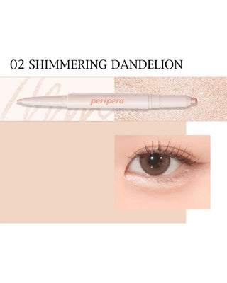 Barra delineadora 2 en 1 PERIPERA Sugar Twinkle Duo Eye Stick